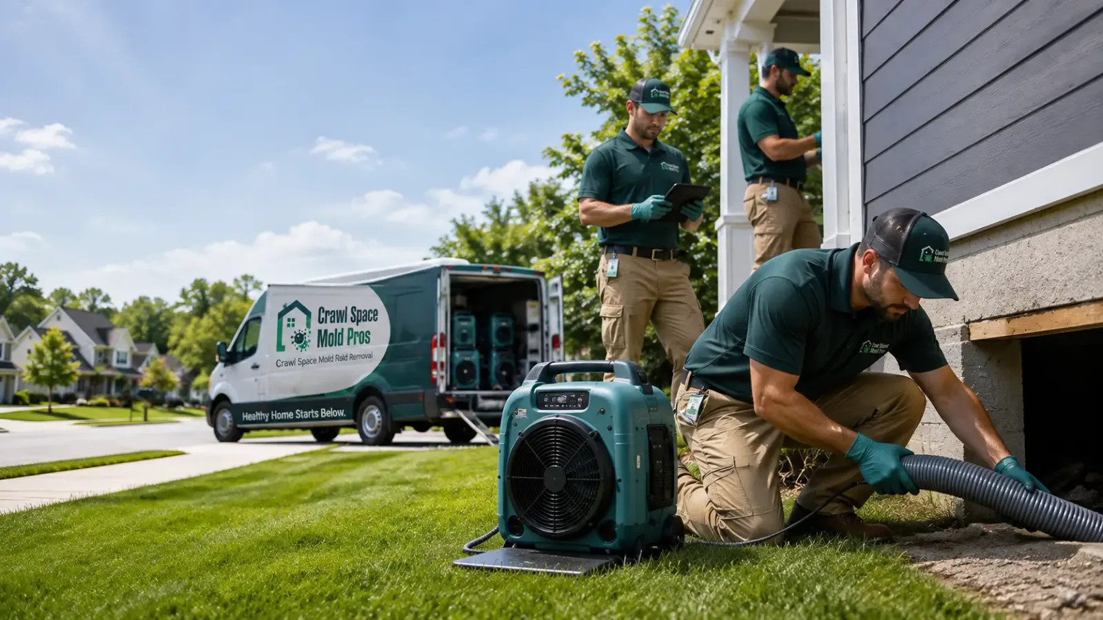 Crawl Space Mold Removal in Cantil, CA